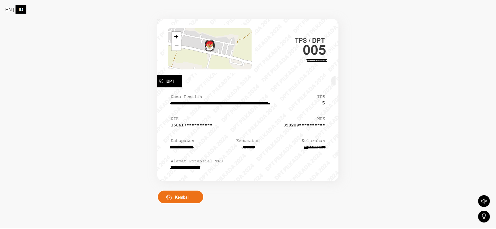 Cek DPT Online Terbaru