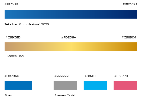 Hex Warna Logo Hari Guru Nasional 2025