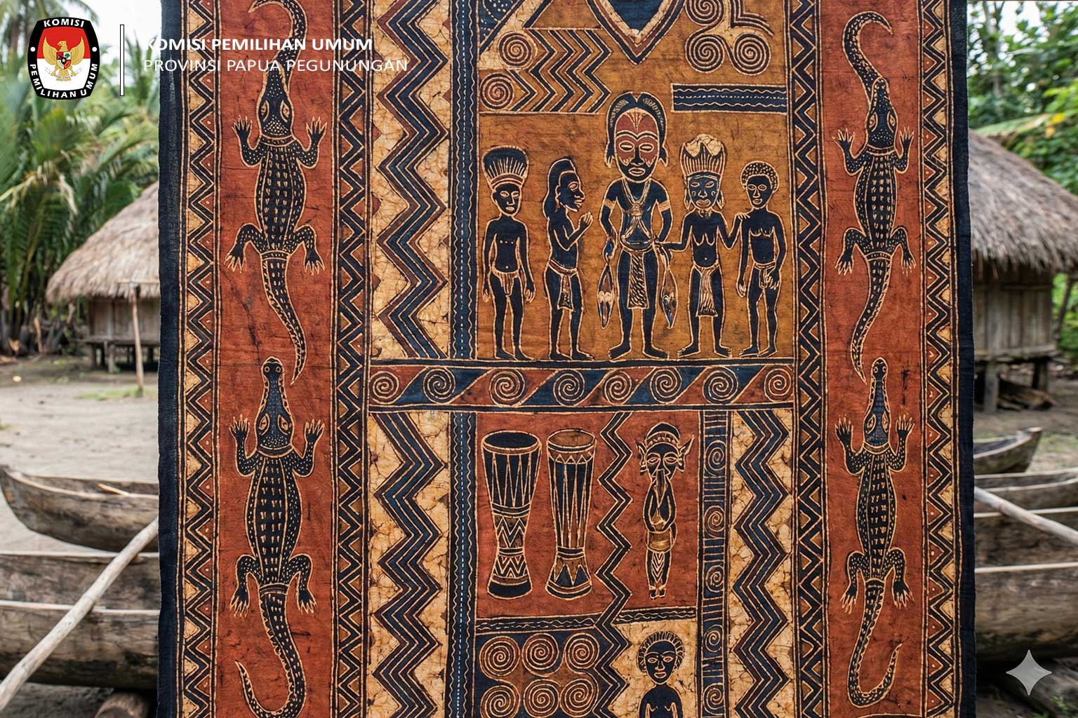 Batik Papua, Motif Kamoro