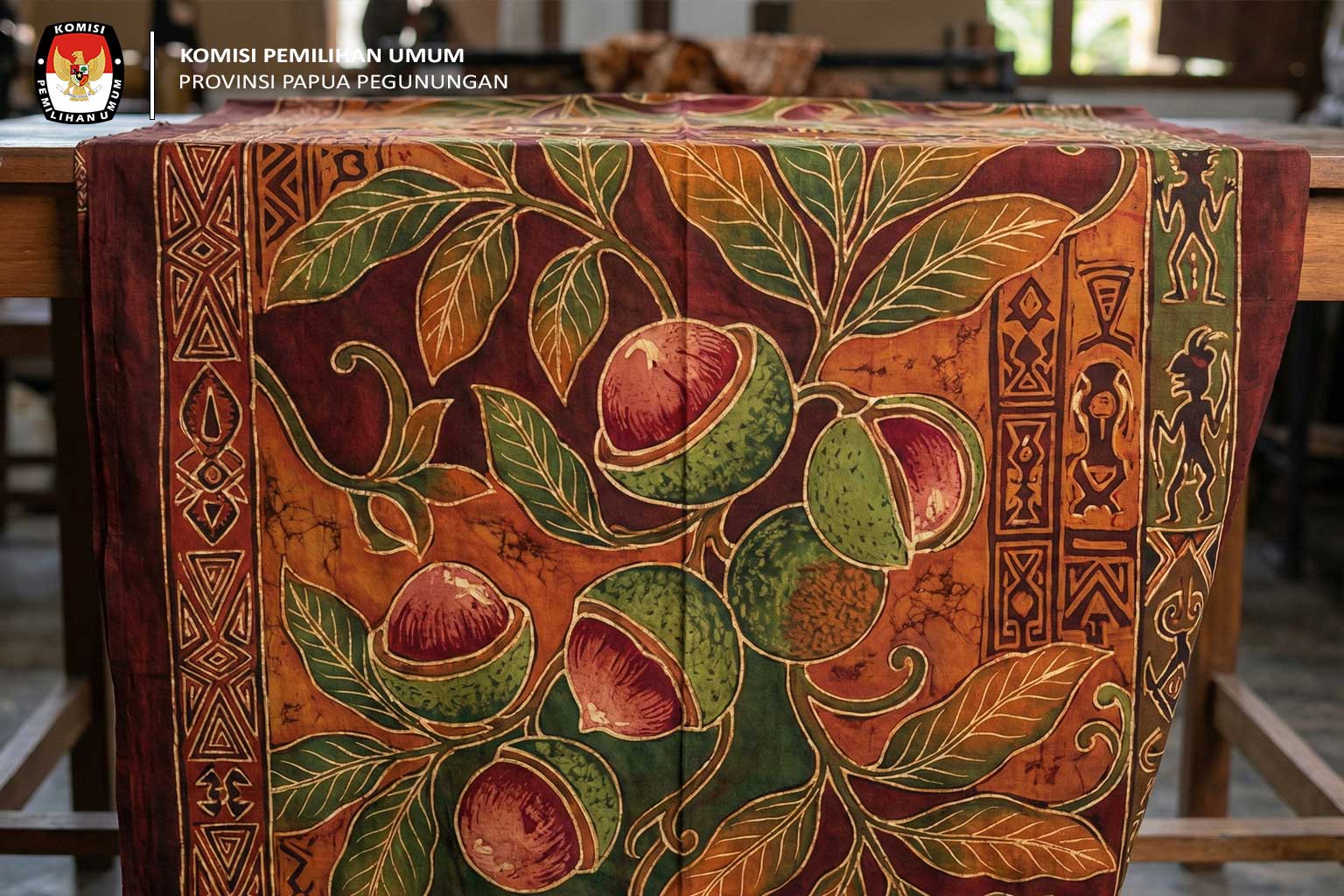 Batik Papua, Motif Matoa 